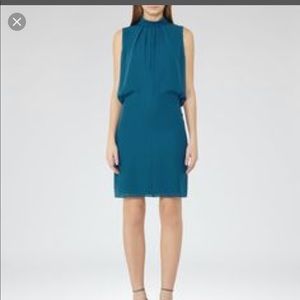 REISS “Leonie” Tie Neck Dress